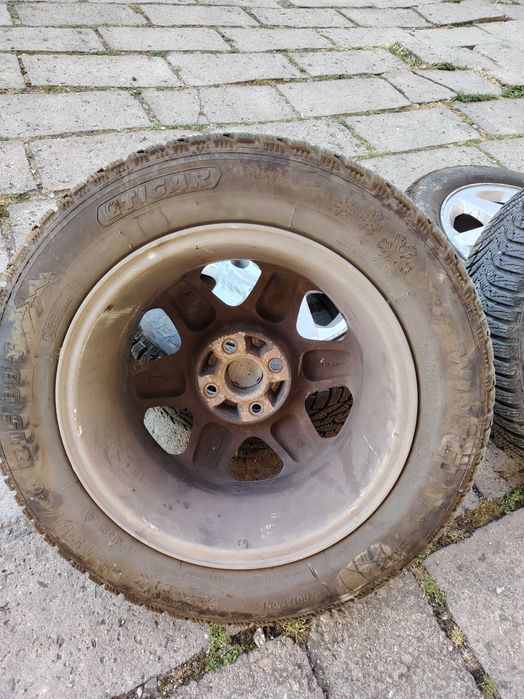 Зимни гуми с лети джанти Опел Астра G