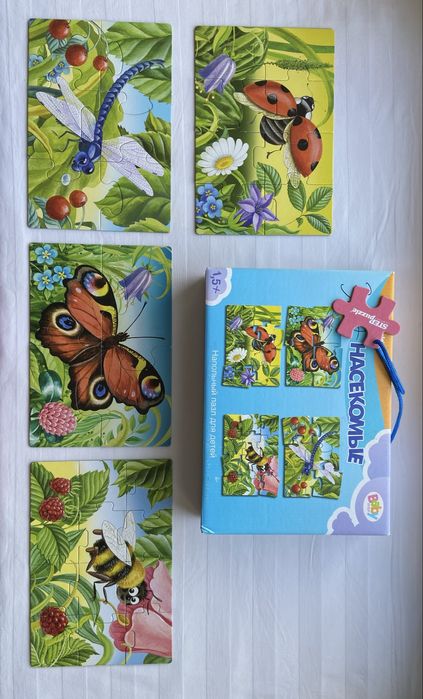 Пазлы, сортеры, игры