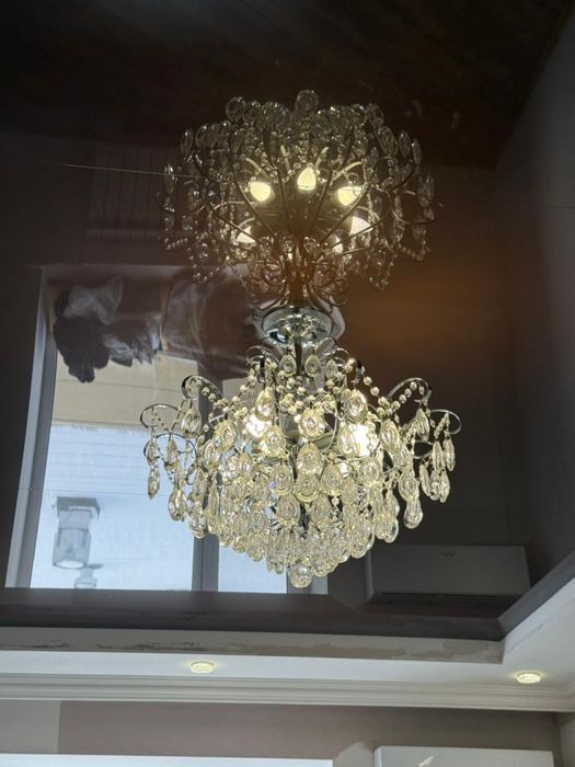 Прожам люстры, хрусталь