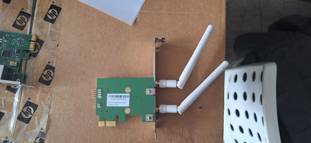 Placa adaptor WiFi + BLuetooth Pci-e 802.11bgn, 2 antene
