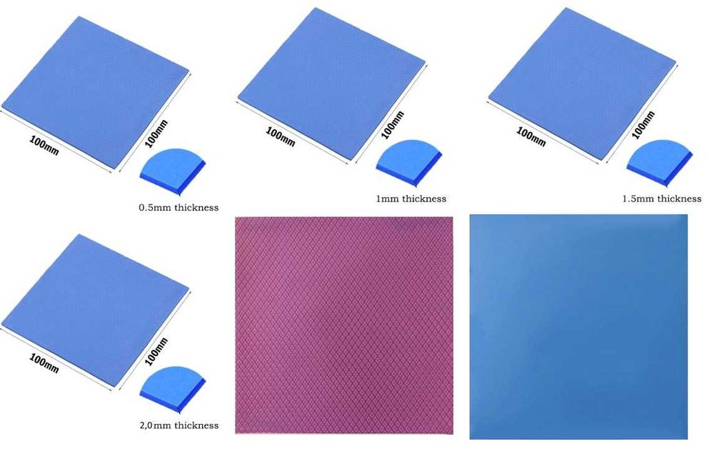 Термопрокладки,thermal pads, жидкий металл