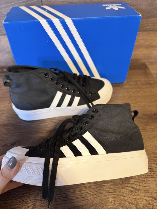 Маратонки Adidas Nizza Platform Mid W