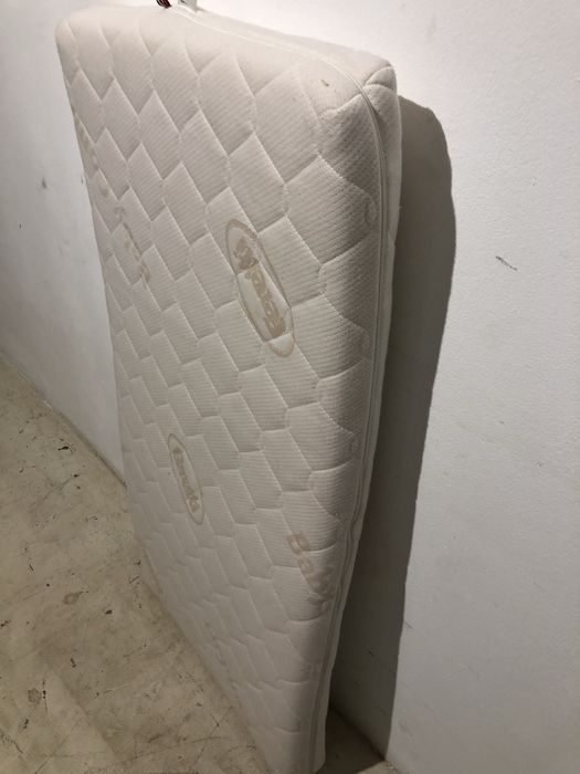 4 Buc. Saltea Spumă 60X120 cm cu Husă de Protecție; Saltea Pat Copil