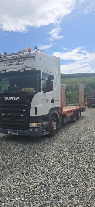 Vand sau schimb platforma Scania 16 t util