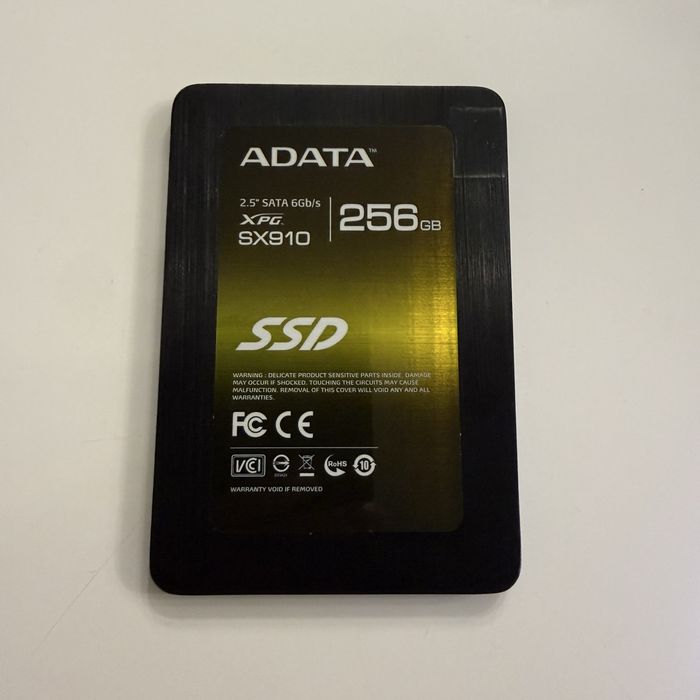 SSD Adata XPG SX910 SSD 256GB 100%