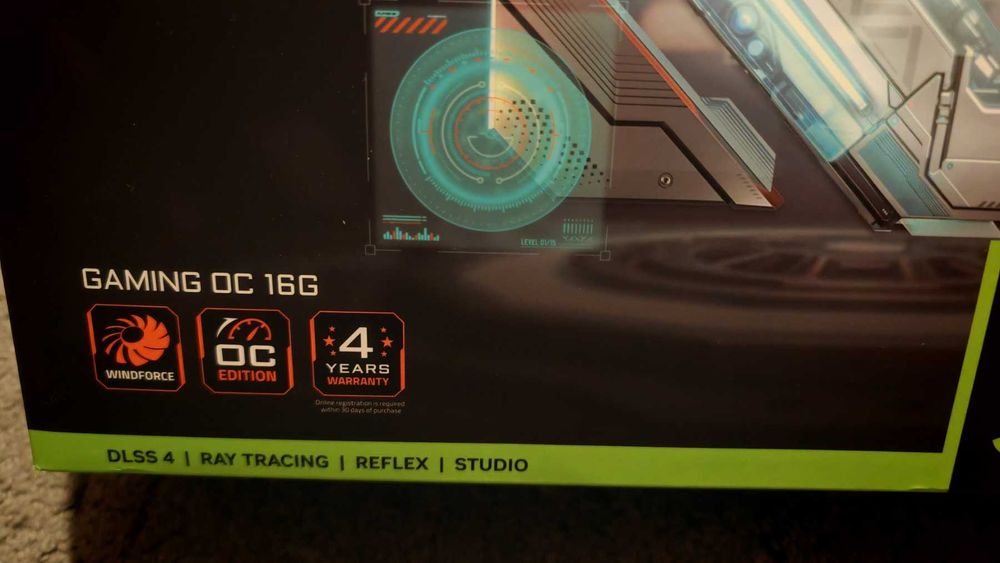 НОВА ! Видео карта GIGABYTE  RTX 5080 GAMING OC 16GB GDDR7 256bit