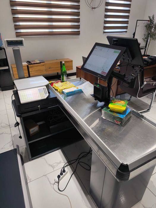 Dokon uchun sensor kassa, Xprinter chek, Orbit skaner, Pragramma