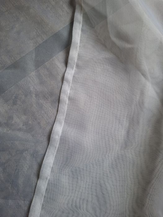 Тюли  белые кухонные