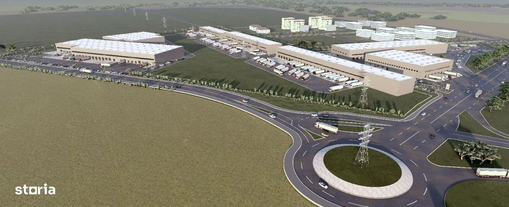 Teren intravilan în suprafață de 152995 mp