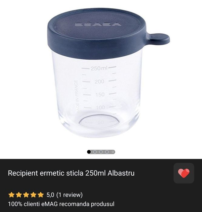 Încălzitor Beaba Multi Milk Night Blue