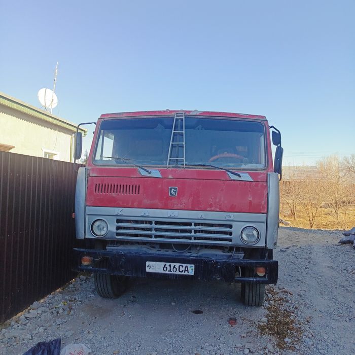 Камаз самосвал  метан бор матор якинда ремонт болди