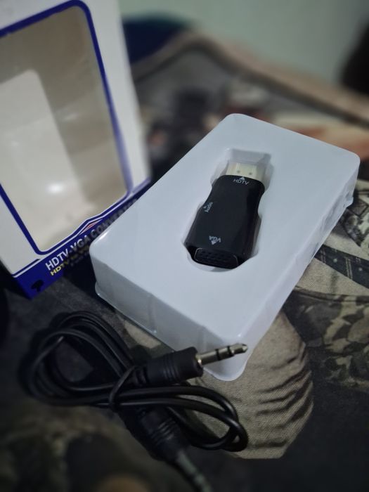 Адаптер Переходник HDTV-VGA+AUD