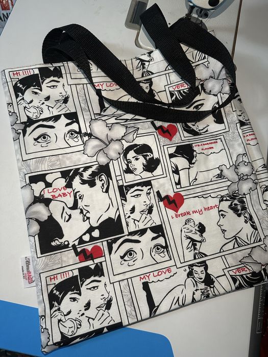 Шоппер ручной работы