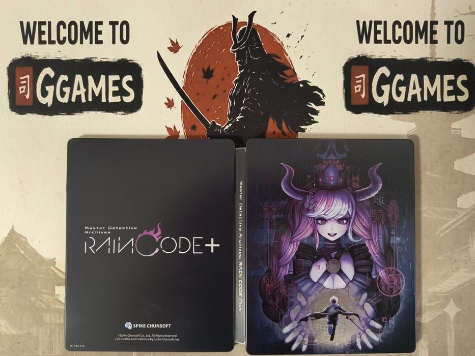 Master Detective Archives: Rain Code Lucid Noir Limited Steelbook edition