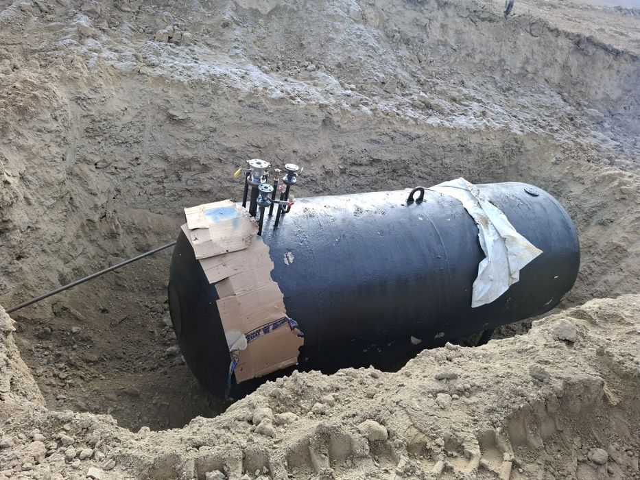 УСТАНОВКА газгольдера