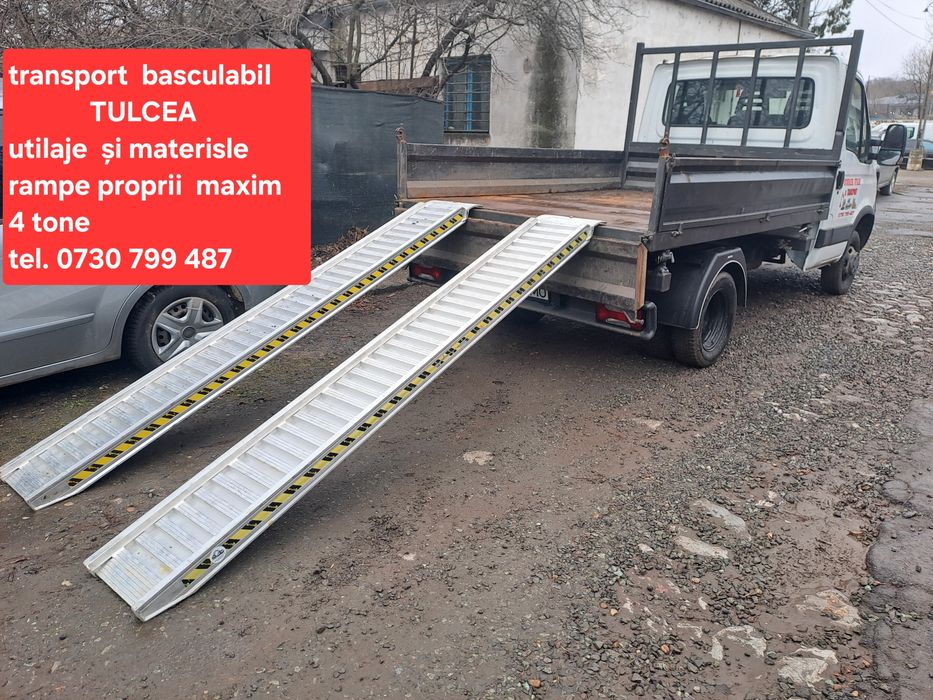 Transport  Tulcea -  basculabil