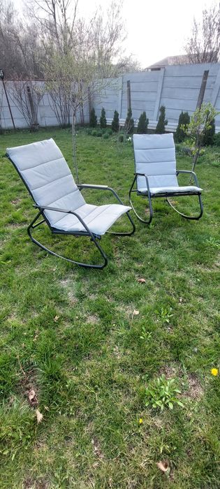Vind 2 Scaune Balansoar Terasa Noi