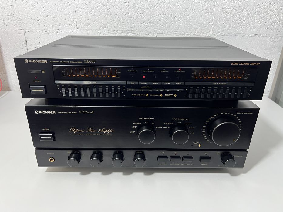 Vand amplificator Pioner A-757 MARK II si egalizator Pioneer GR-777
