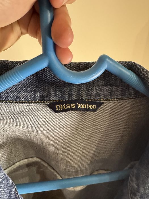 Geaca/jacheta de blugi albastra marimea S de dama