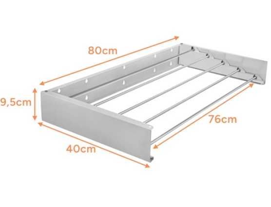 Сгъвем сушилник за стена тип стенен простор за малка тераса и баня