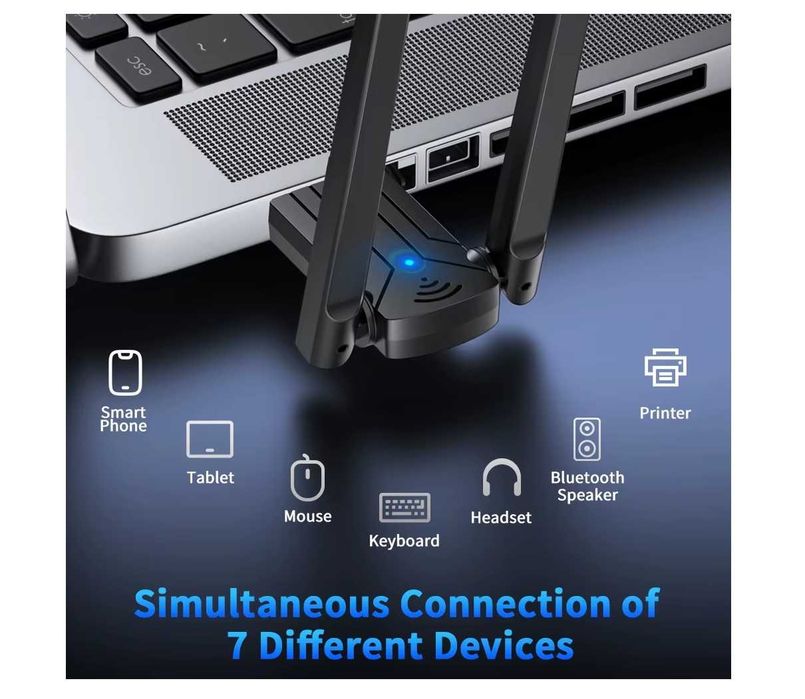 Bluetooth адаптер v5.4 (180 метров)