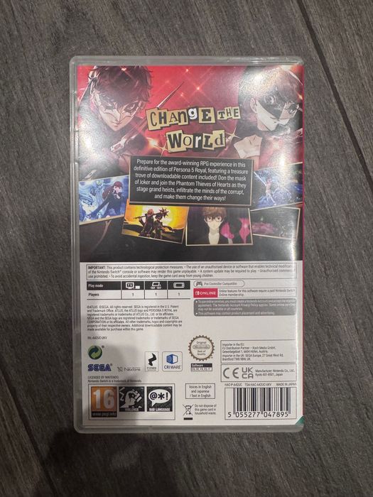 Игра Persona 5 Royal за Nintendo Switch