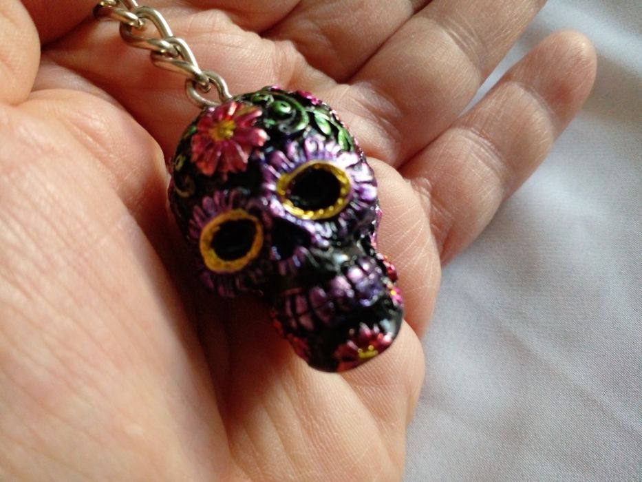Брелок. Череп . Подарок из США