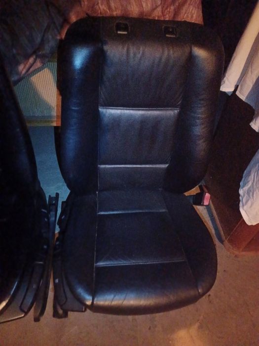 bmw e46 предни кожени седалки