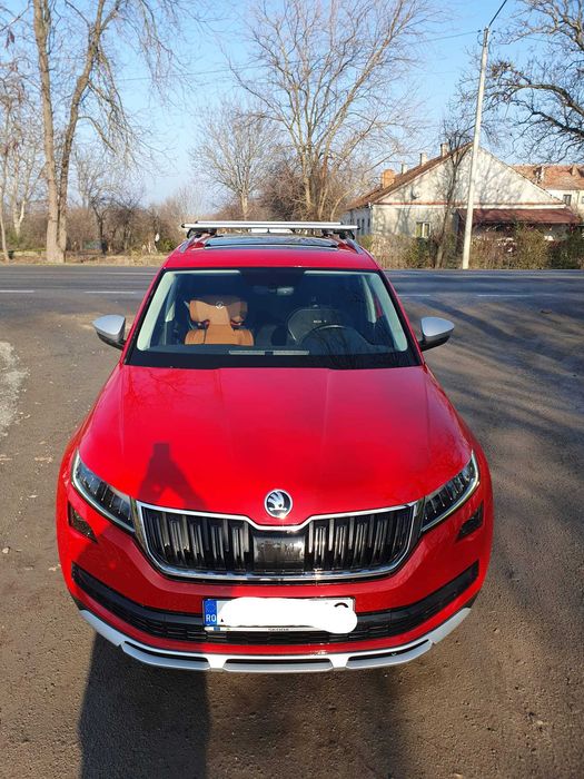 Skoda Kodiaq Scout model 2019 2.0 TDI 4x4 7 locuri din Praga Cehia