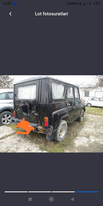 Uaz hunter 2007 prapanga