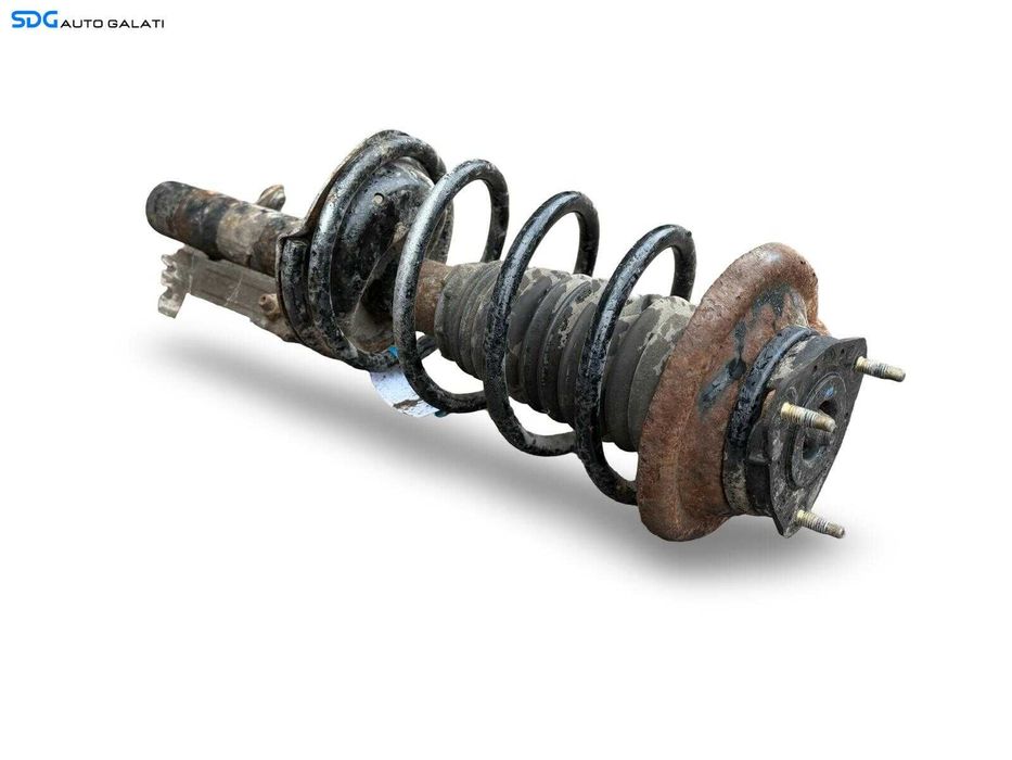Amortizor Complet cu Arc si Flansa Stanga Ford Focus 1 1.6 Benzina 1998 - 2004 Cod 98AG-3K155-AF [LC3377]