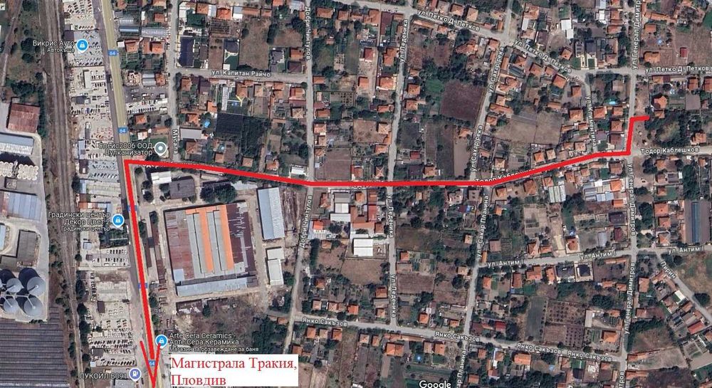 Продава се Парцел в Пловдив, Център - 1838 кв.м за 150 €/кв.м - Снимка #3