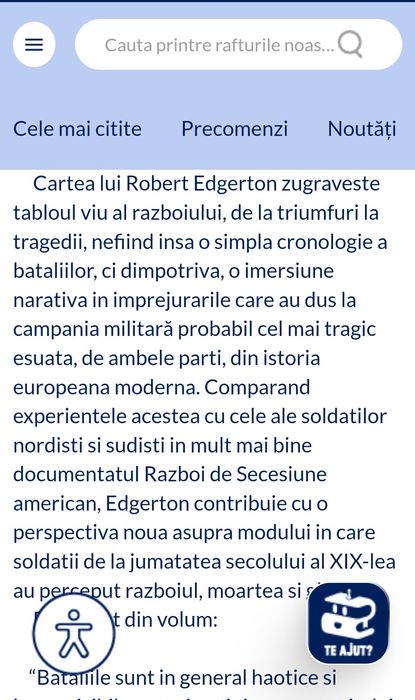 Pe Front în Războiul Crimeii  - Robert Edgerton