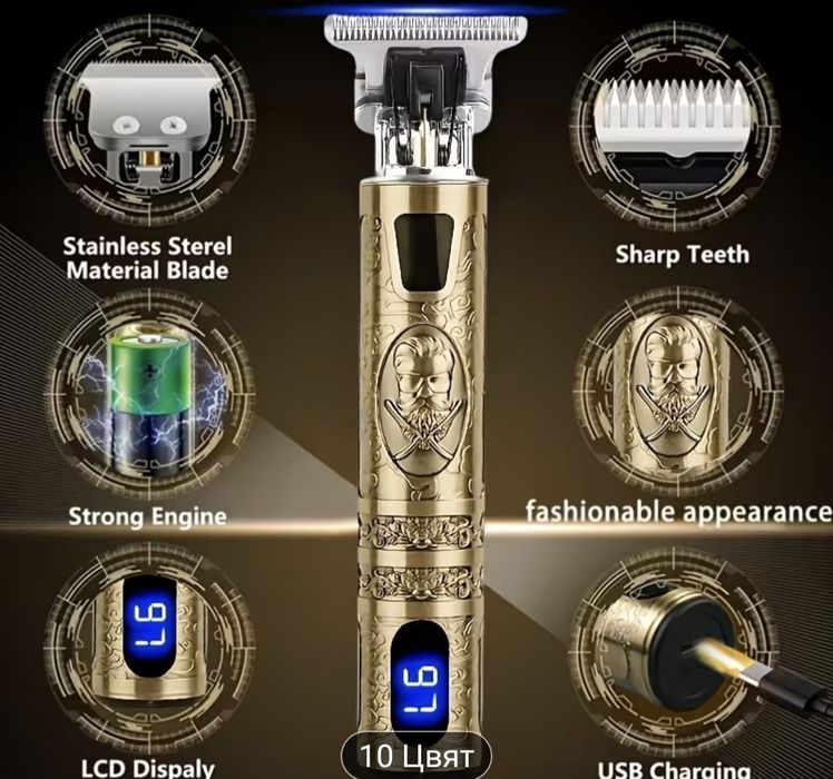 Мъжка презареждаща самобръсначка