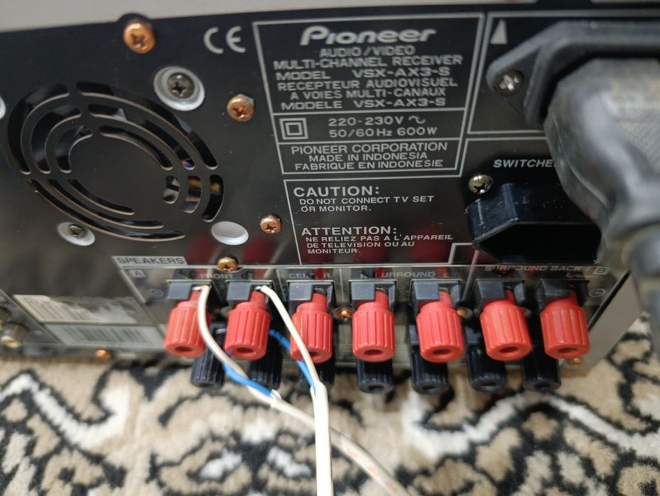 Pioneer Av Reseiver  vsx-ax3