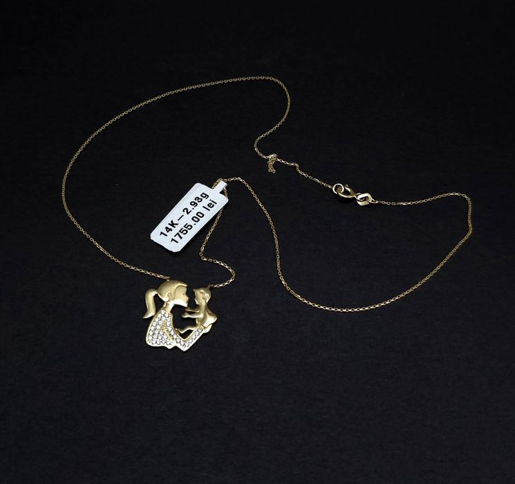 Bijuteria Royal lant din aur 14k 2.93 gr