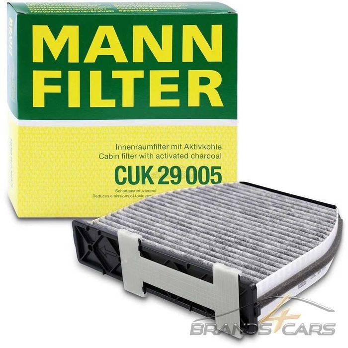 Комплект оригинално масло с филтри MANN за Mercedes C W204 и E W212 OM651
