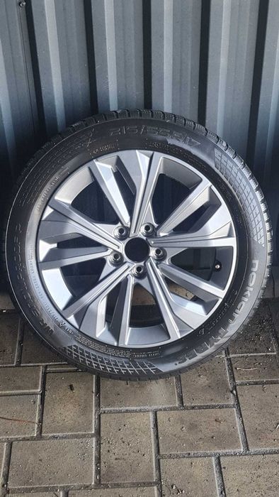 Set jante cu cauciucuri  215/55/R17 PEUGEOT