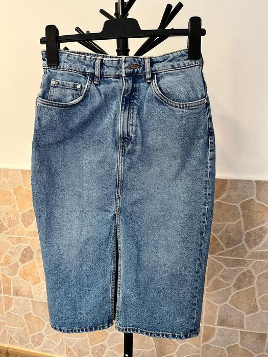 Fustă dama blugi DENIM puțin elastica