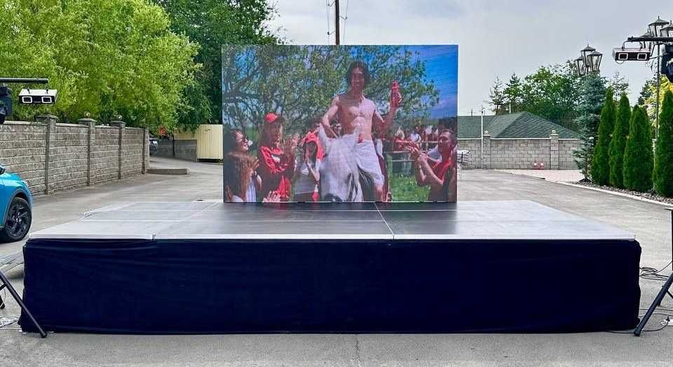 Аренда сцена лед экран напрокат