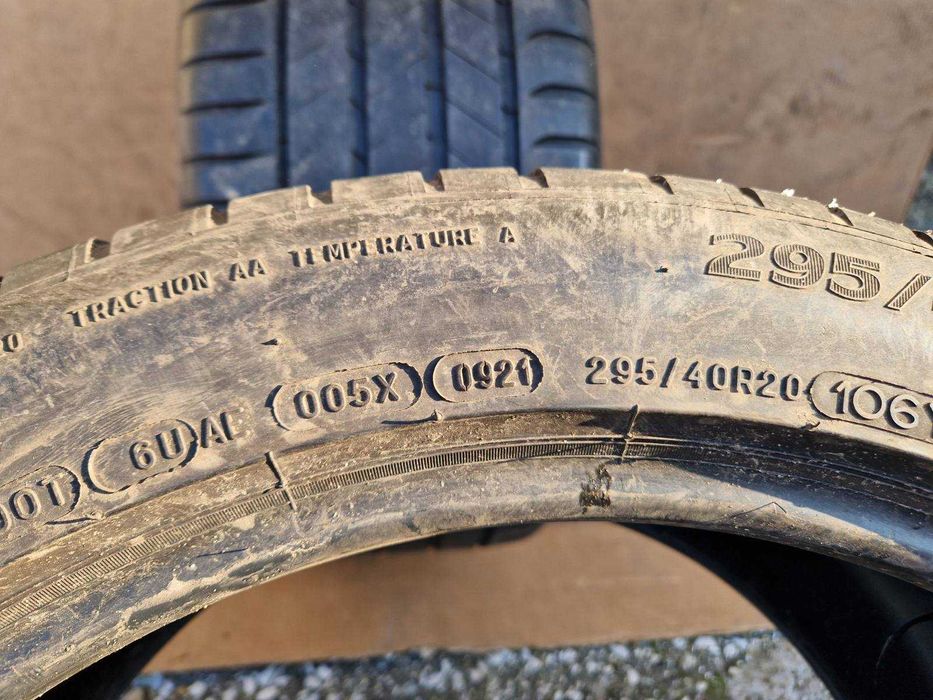 4 Michelin R20 265/45-295/40 спорт пакет летни гуми DOT0921