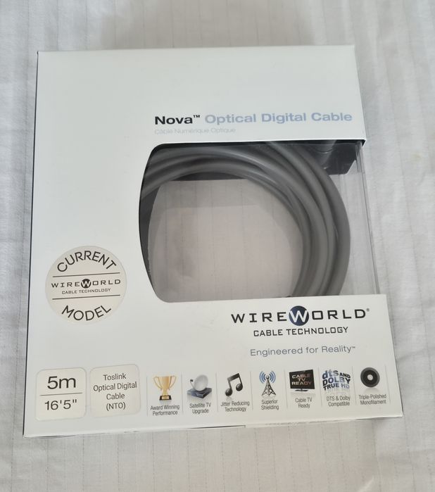 Wireworld Nova - cablu optic Toslink 5m
