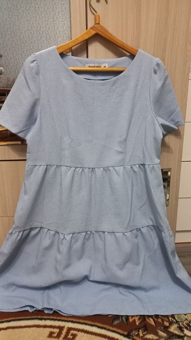 Летнее платье (Светло-голубого цвета)