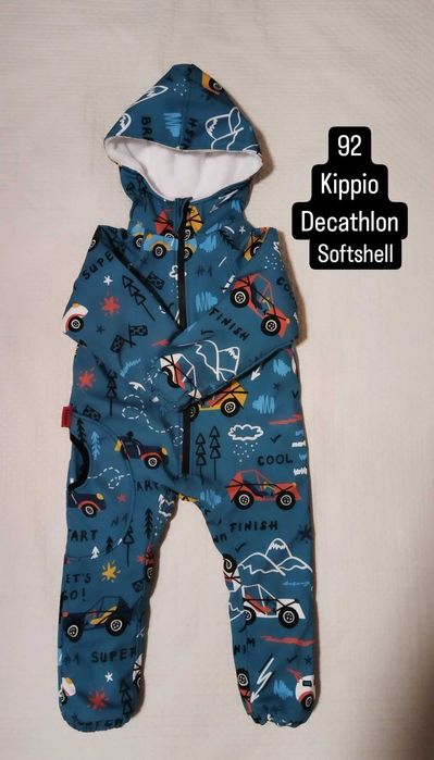 Salopeta softshell 92 kippio decathlon