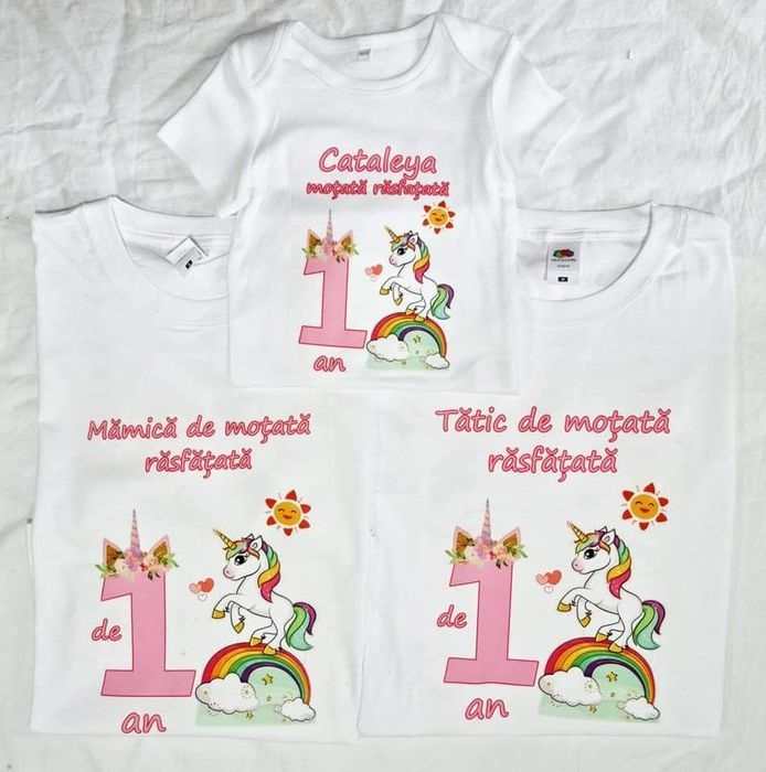 Tricouri personalizate aniversare