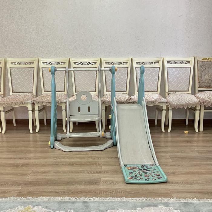 Игровой комплекс (горка+качеля).