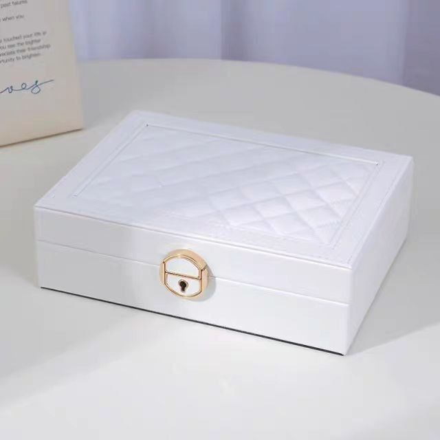 Органайзер для украшений, белый премиум бокс