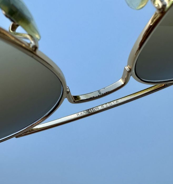 Ray-Ban RB3025 Aviator,Large/Made in Italy, кафяв градиент
