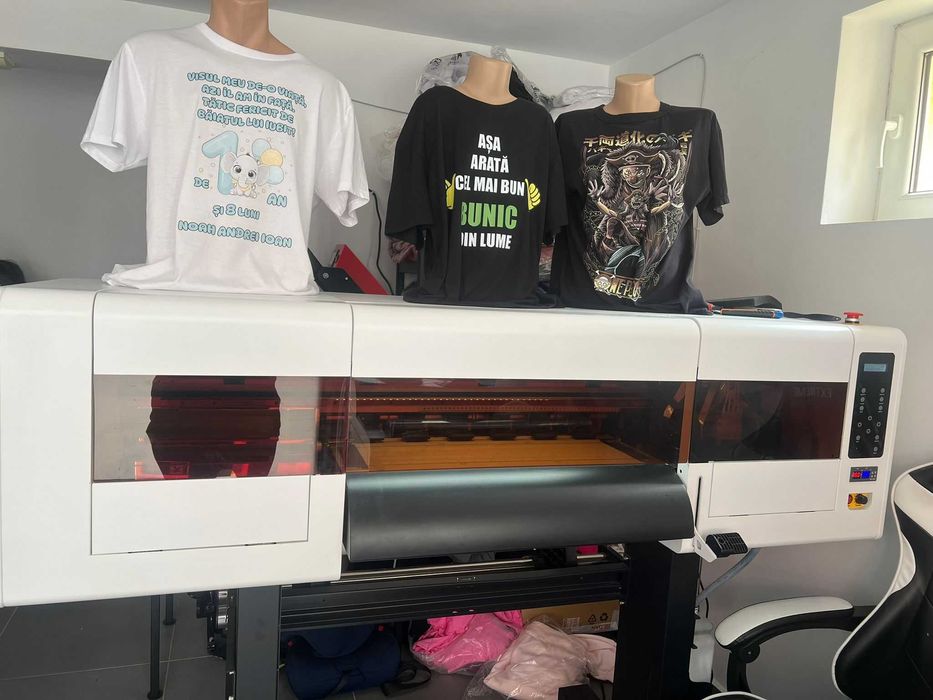 linie completă DTF + sublimare/ Imprimanta DTF 60 cm TexTek DTF-A602/603/604 pentru imprimeuri textile