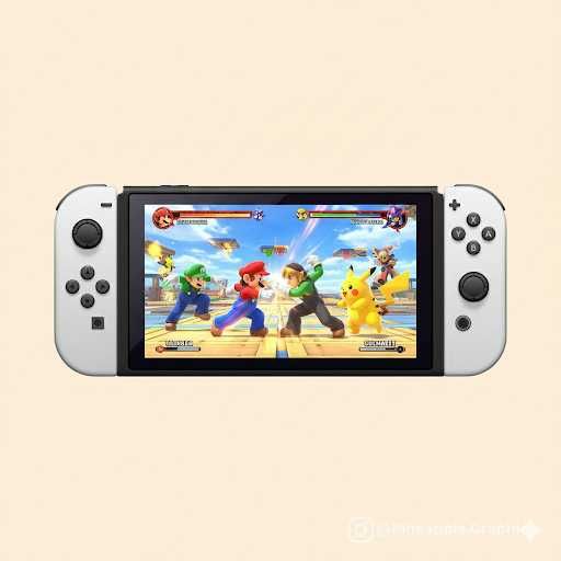 Nintendo Switch OLED (Като НОВА!) + 256GB + Pro Controller + Игри